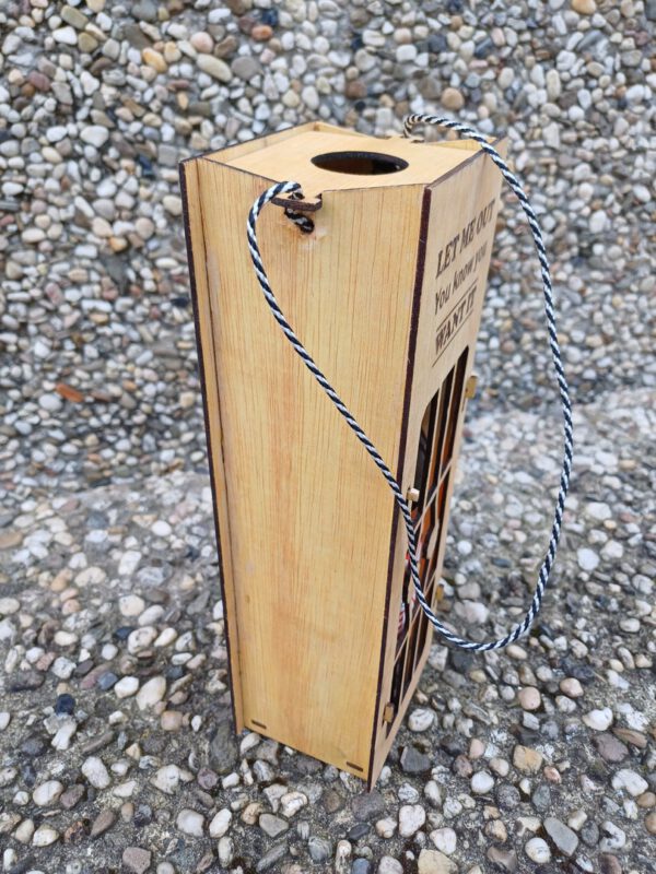 Gevangenis als wijnkist