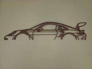 Auto 01 Muurdecoratie Porsche