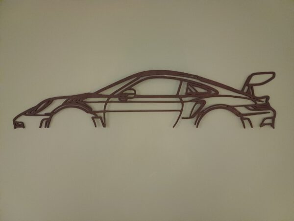 Muurdecoratie Porsche